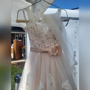 Alfred Angelo wedding dress. Worn